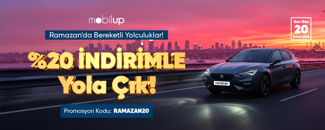  Ramazan’da Bereketli Yolculuklar! %20 İndirimle Yola Çık!