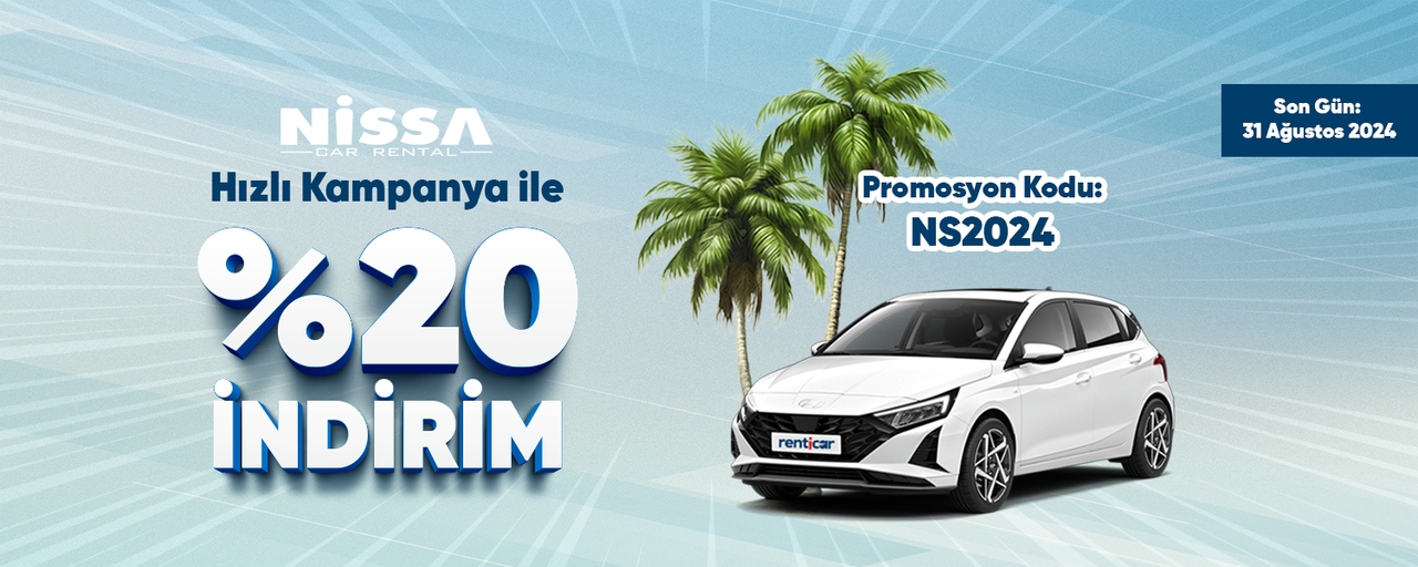 20% Discount with Fast Campaign from Nissa!