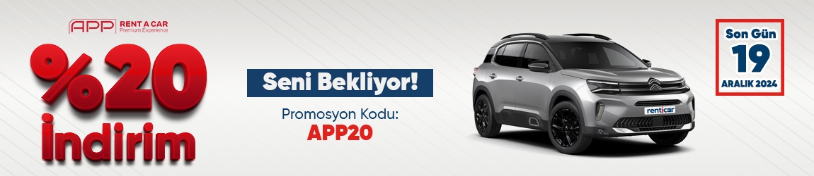 A 20% Discount On App Rent a Car Vehicles Is Waiting For You!